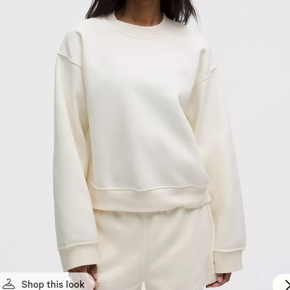 NWT Lululemon XS W Steady State Oversized Crew